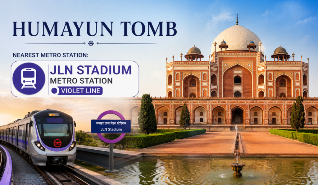 Humayun Tomb Nearest Metro Station