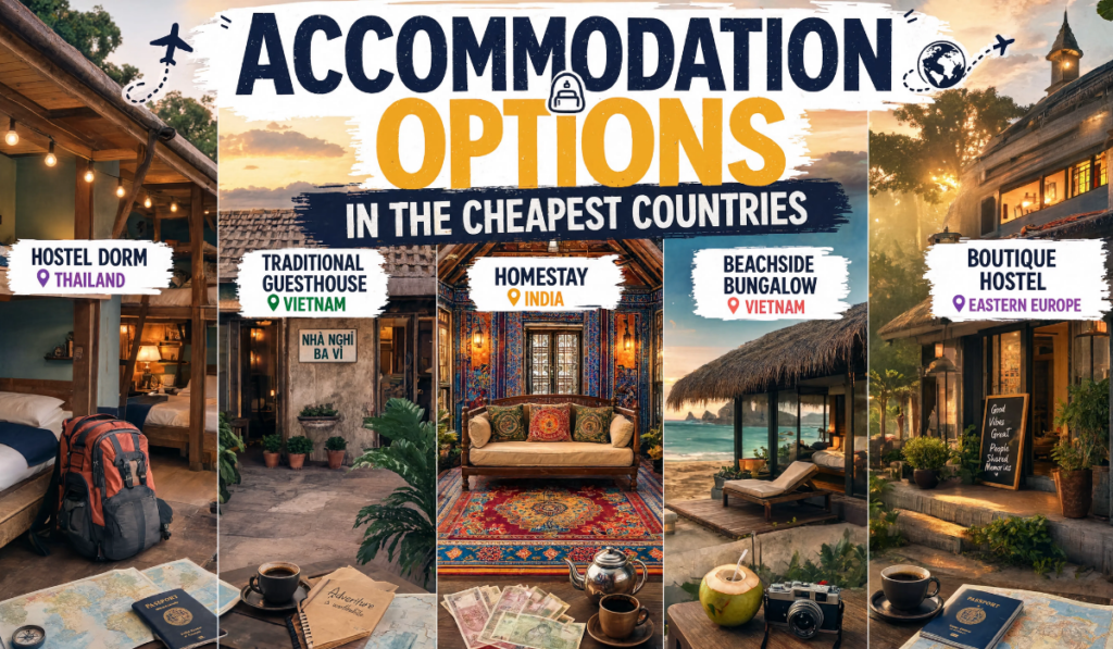 cheapest country to travel from india