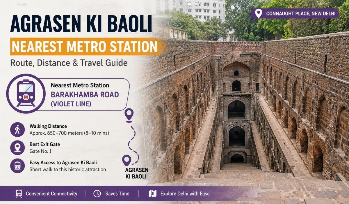 Agrasen Ki Baoli Nearest Metro Station