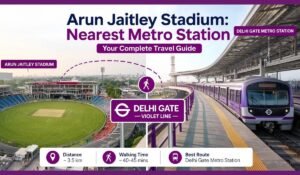 Arun Jaitley Stadium Nearest Metro Station