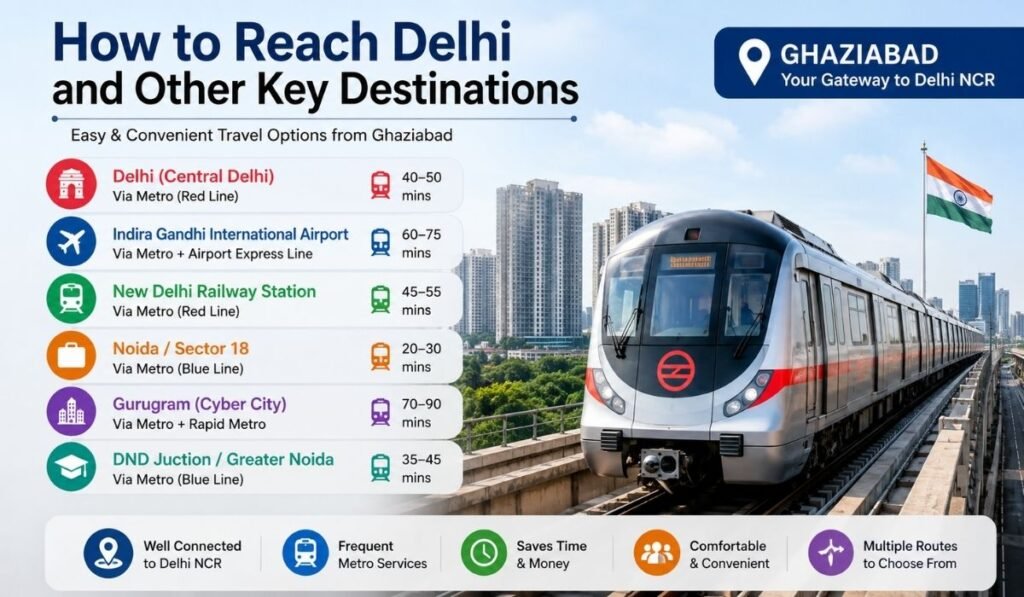 Ghaziabad Nearest Metro Station