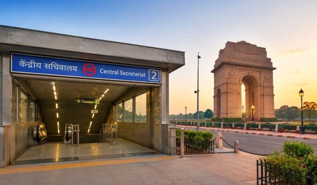 India Gate Nearest Metro Station