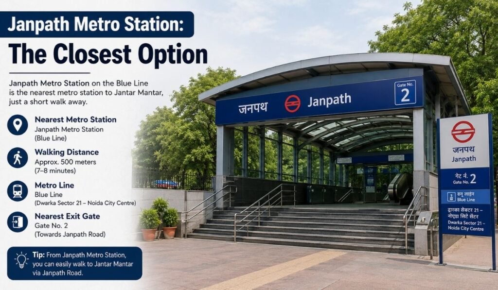 Jantar Mantar Delhi Nearest Metro Station