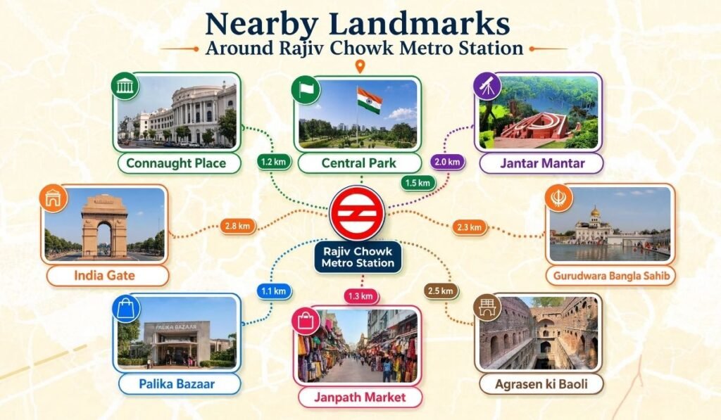 Palika Bazar Nearest Metro Station