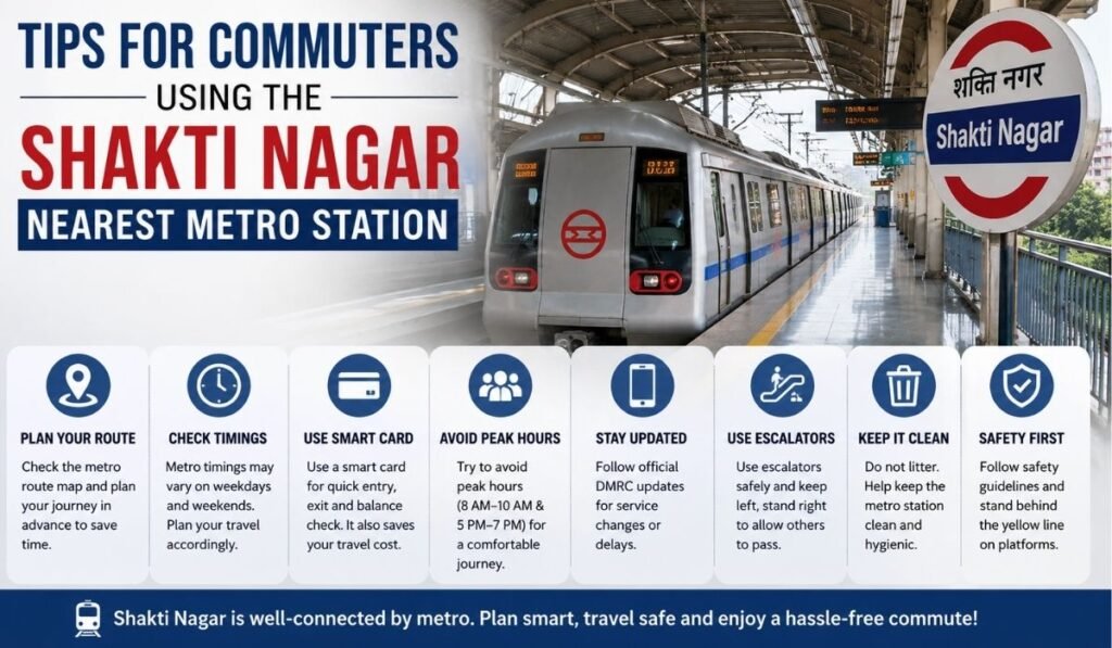 Shakti Nagar Nearest Metro Station