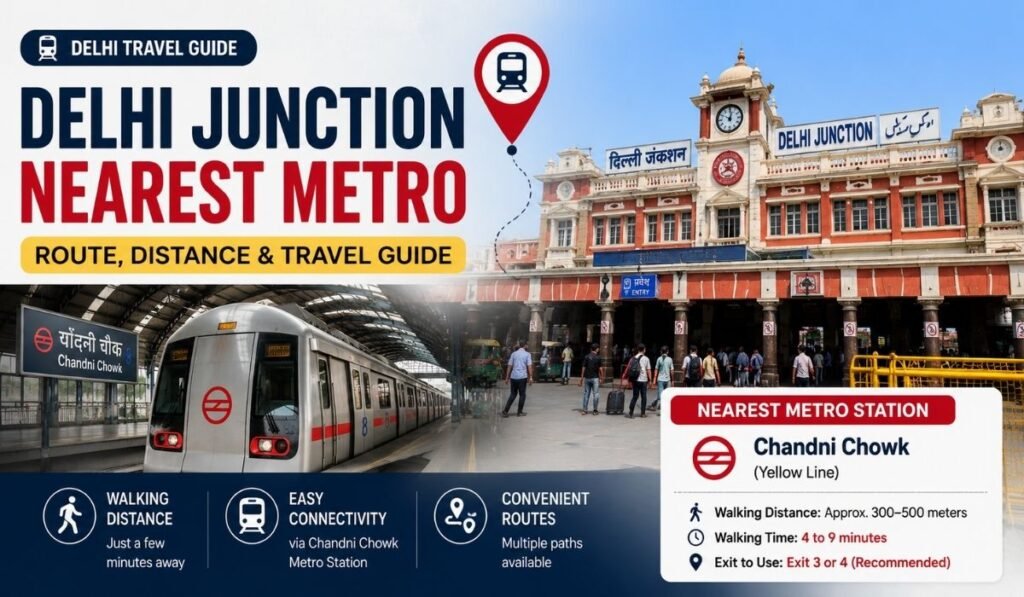 delhi junction nearest metro