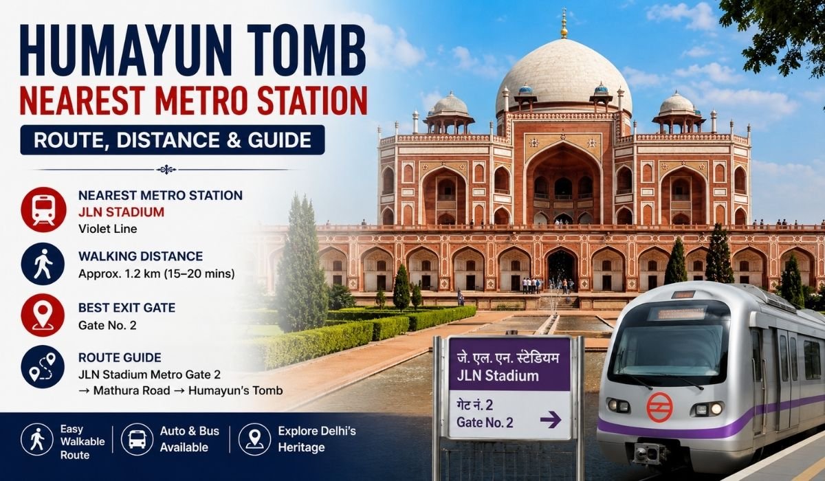 humayun tomb nearest metro station