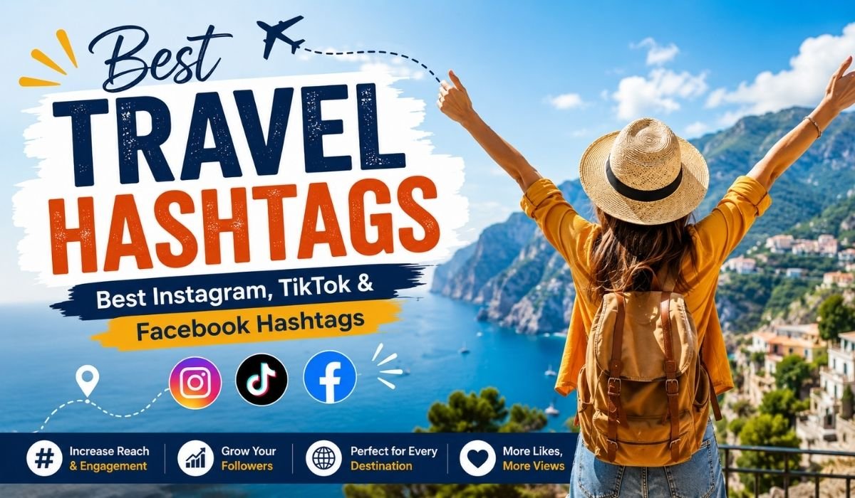travel hashtags