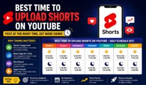Best time to upload shorts on YouTube