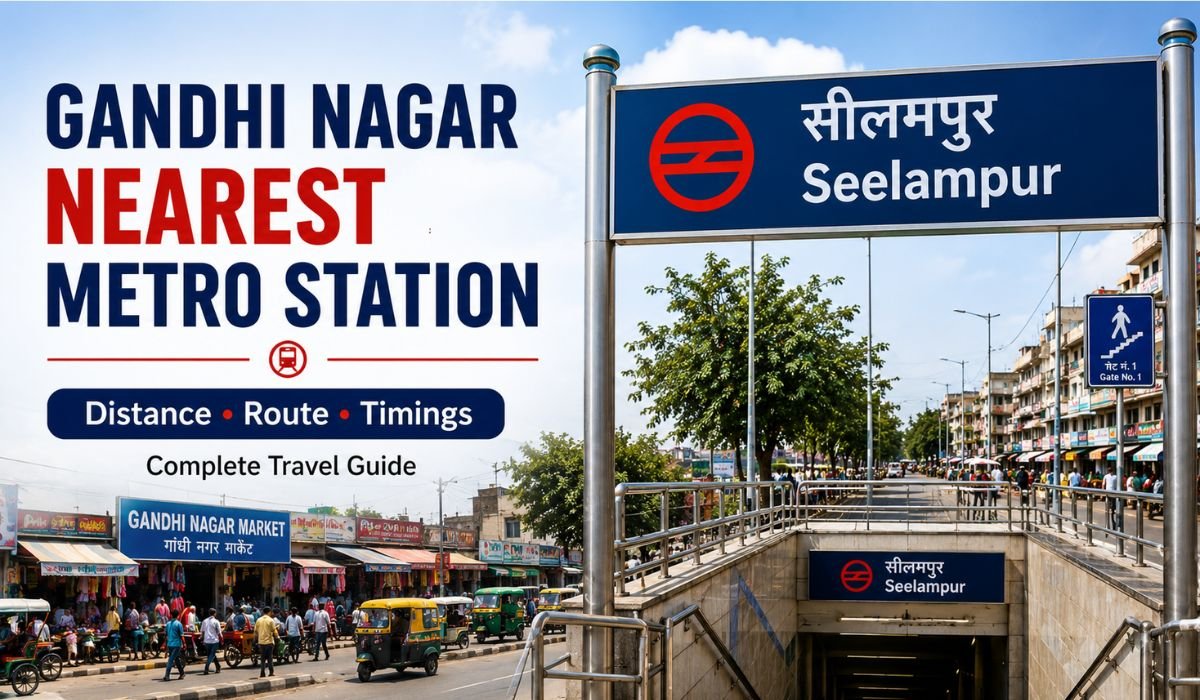 Gandhi Nagar Nearest Metro Station