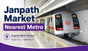 Janpath Market Nearest Metro