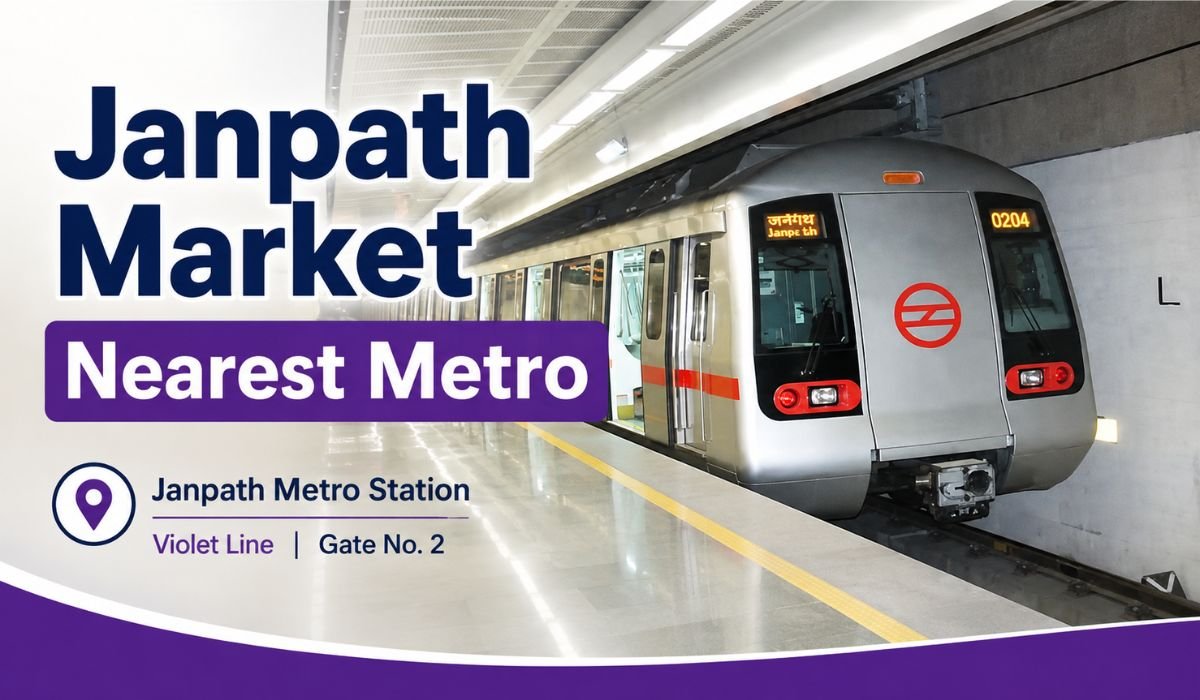 Janpath Market Nearest Metro