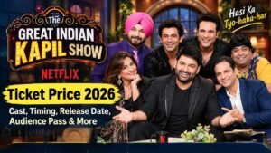 The Great Indian Kapil Show Ticket Price