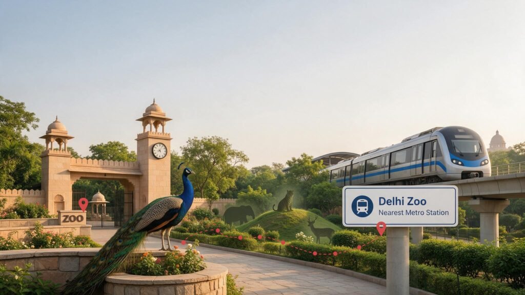 Delhi Zoo Nearest Metro Station