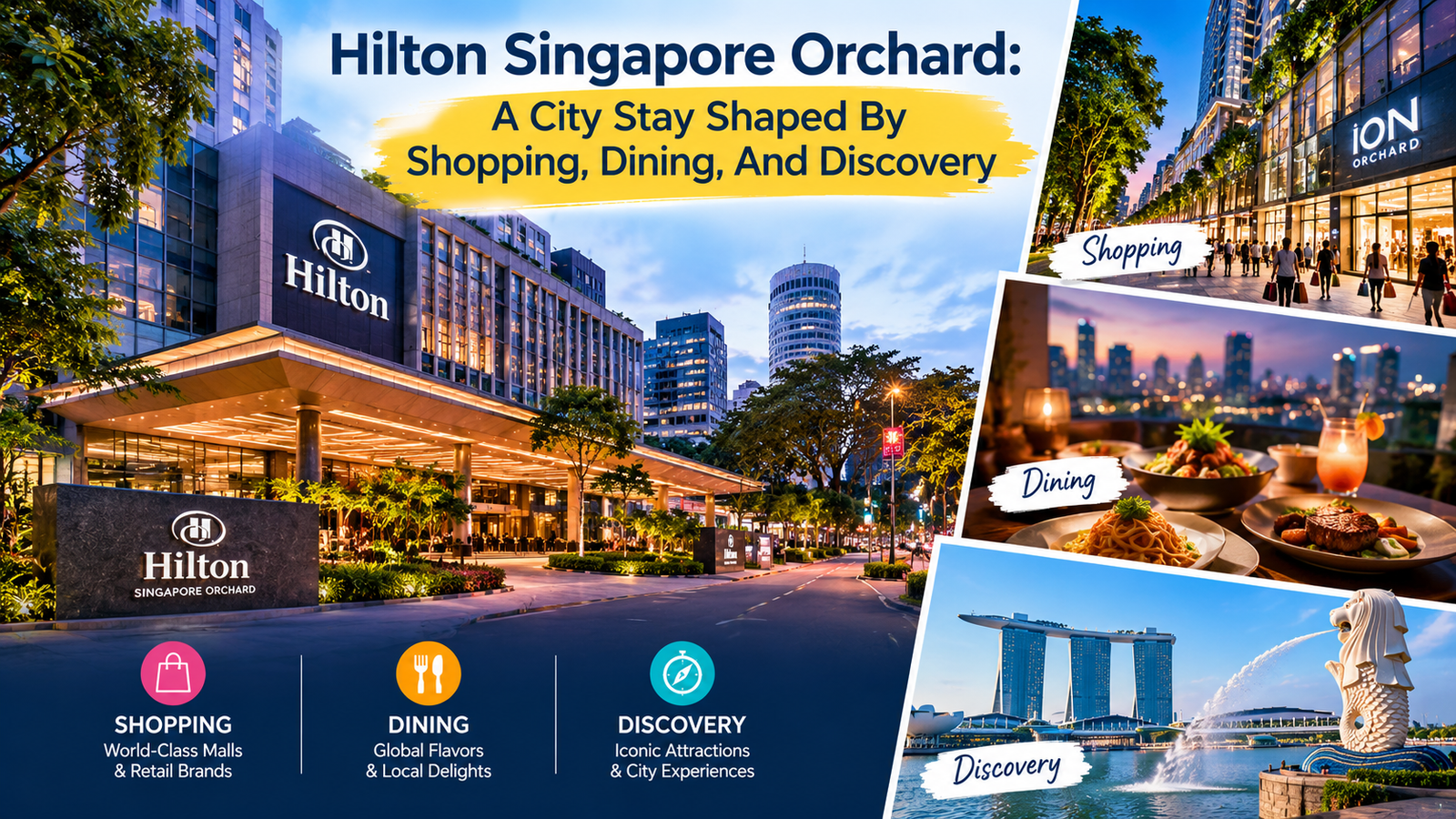 Hilton Singapore Orchard: A City Stay Shaped By Shopping, Dining, And Discovery