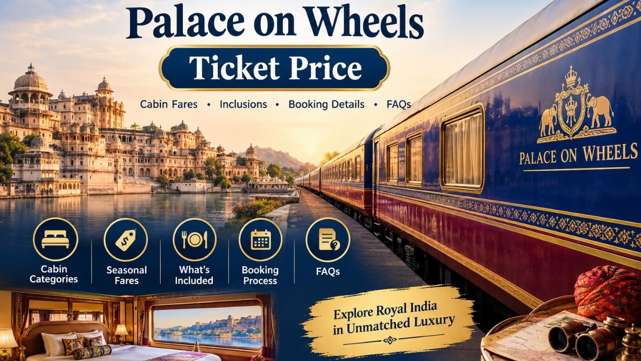 Palace on Wheels Ticket Price